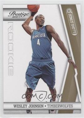 2010-11 Prestige - [Base] - Bonus Shots Gold #214 - Wesley Johnson /249