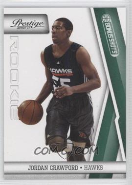 2010-11 Prestige - [Base] - Bonus Shots Green #177 - Jordan Crawford /25