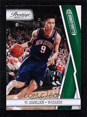 2010-11 Prestige - [Base] - Bonus Shots Green #72 - Yi Jianlian /25