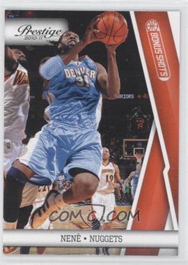 2010-11 Prestige - [Base] - Bonus Shots Orange #28 - Nenê /499