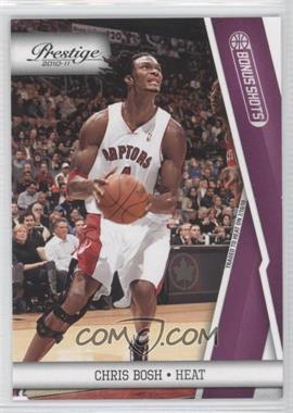 2010-11 Prestige - [Base] - Bonus Shots Purple #110 - Chris Bosh /49