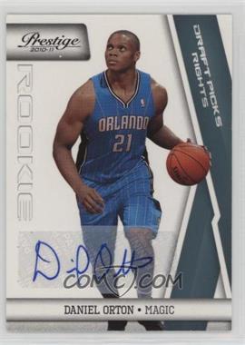 2010-11 Prestige - [Base] - Draft Picks Rights Autographs #179 - Daniel Orton /199