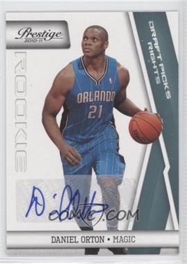 2010-11 Prestige - [Base] - Draft Picks Rights Autographs #179 - Daniel Orton /199