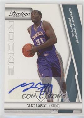 2010-11 Prestige - [Base] - Draft Picks Rights Autographs #244 - Gani Lawal /199