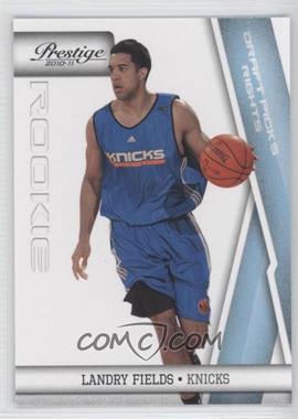 2010-11 Prestige - [Base] - Draft Picks Rights Light Blue #189 - Landry Fields /999