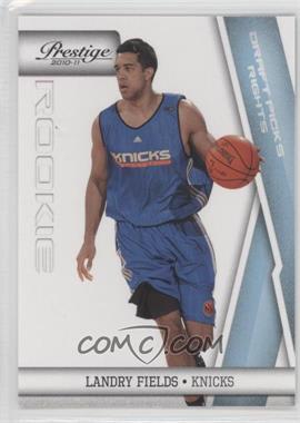 2010-11 Prestige - [Base] - Draft Picks Rights Light Blue #189 - Landry Fields /999