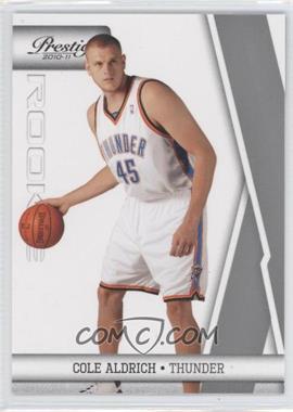 2010-11 Prestige - [Base] #161 - Cole Aldrich