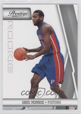 2010-11 Prestige - [Base] #217 - Greg Monroe