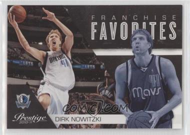 2010-11 Prestige - Franchise Favorites #16 - Dirk Nowitzki