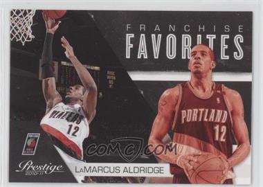 2010-11 Prestige - Franchise Favorites #23 - LaMarcus Aldridge