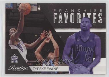 2010-11 Prestige - Franchise Favorites #30 - Tyreke Evans