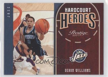 2010-11 Prestige - Hardcourt Heroes #16 - Deron Williams