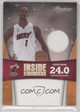 2010-11 Prestige - Inside the Numbers - Materials #4 - Chris Bosh /249