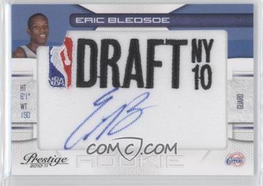 2010-11 Prestige - NBA Draft Class - Draft Logo Patch Autographs #18 - Eric Bledsoe /399