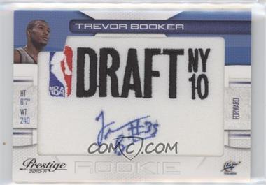 2010-11 Prestige - NBA Draft Class - Draft Logo Patch Autographs #23 - Trevor Booker /399