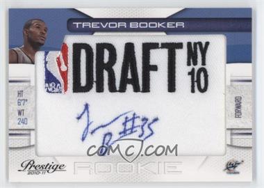 2010-11 Prestige - NBA Draft Class - Draft Logo Patch Autographs #23 - Trevor Booker /399