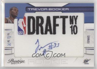 2010-11 Prestige - NBA Draft Class - Draft Logo Patch Autographs #23 - Trevor Booker /399