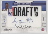 Greg Monroe [Noted] #/299