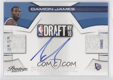 2010-11 Prestige - NBA Draft Class - Signatures #24 - Damion James /299