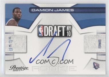 2010-11 Prestige - NBA Draft Class - Signatures #24 - Damion James /299