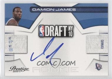2010-11 Prestige - NBA Draft Class - Signatures #24 - Damion James /299