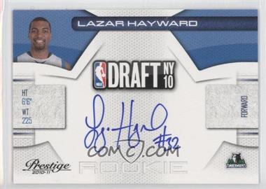 2010-11 Prestige - NBA Draft Class - Signatures #30 - Lazar Hayward /299