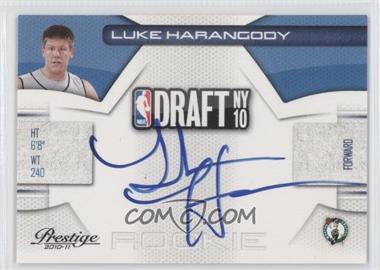 2010-11 Prestige - NBA Draft Class - Signatures #33 - Luke Harangody /284