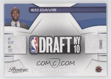 2010-11 Prestige - NBA Draft Class #13 - Ed Davis /499