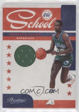 2010-11 Prestige - Old School - Materials #20 - Rolando Blackman /249