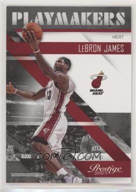 2010-11 Prestige - Playmakers #16 - LeBron James