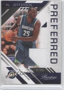 2010-11 Prestige - Preferred - Materials #9 - Al Jefferson /249