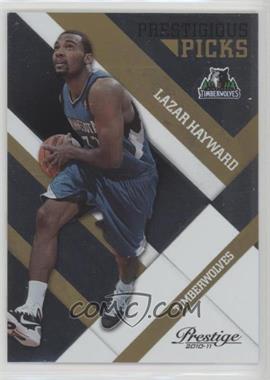 2010-11 Prestige - Prestigious Picks - Gold #29 - Lazar Hayward /99