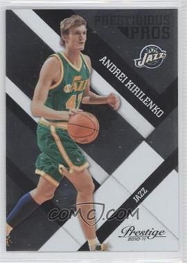 2010-11 Prestige - Prestigious Pros - Black #52 - Andrei Kirilenko /25