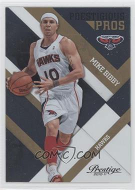 2010-11 Prestige - Prestigious Pros - Gold #24 - Mike Bibby /99