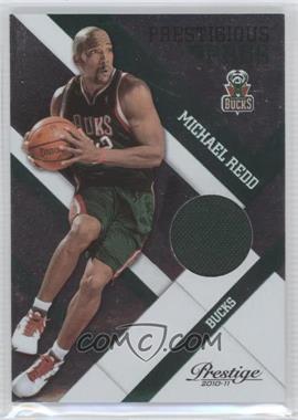 2010-11 Prestige - Prestigious Pros - Green Materials #22 - Michael Redd /499