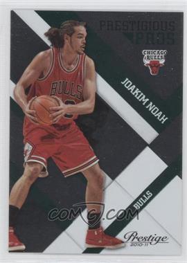 2010-11 Prestige - Prestigious Pros - Green #12 - Joakim Noah /499