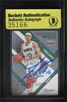 Mike Bibby [BAS Authentic] #/499