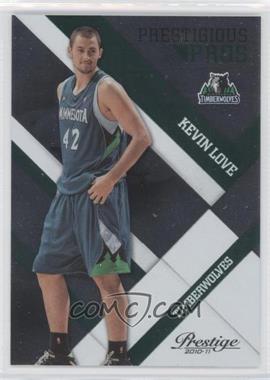 2010-11 Prestige - Prestigious Pros - Green #46 - Kevin Love /499