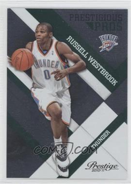 2010-11 Prestige - Prestigious Pros - Green #50 - Russell Westbrook /499