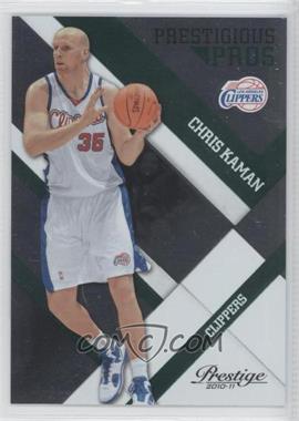 2010-11 Prestige - Prestigious Pros - Green #57 - Chris Kaman /499