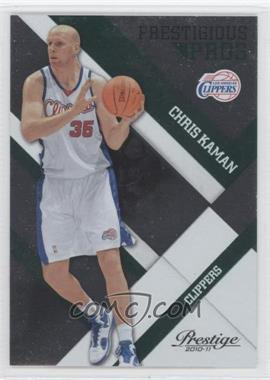 2010-11 Prestige - Prestigious Pros - Green #57 - Chris Kaman /499