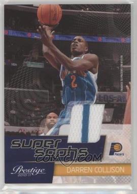 2010-11 Prestige - Super Sophs - Materials #4 - Darren Collison /249