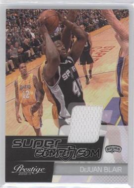 2010-11 Prestige - Super Sophs - Materials #5 - DeJuan Blair /249