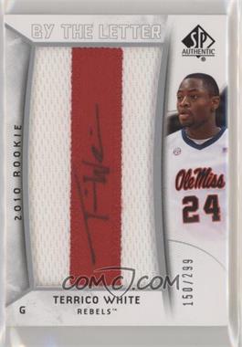 2010-11 SP Authentic - [Base] #202 - By the Letter Rookie Signatures - Terrico White /299