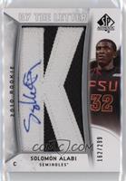 By the Letter Rookie Signatures - Solomon Alabi #/299