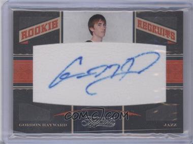 2010-11 Timeless Treasures - [Base] #109 - Rookie Recruits - Gordon Hayward /299