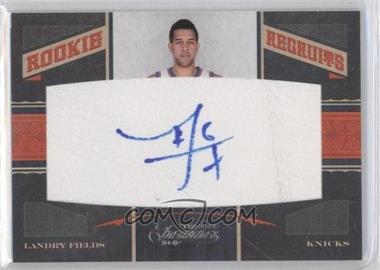 2010-11 Timeless Treasures - [Base] #138 - Rookie Recruits - Landry Fields /299