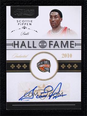 2010-11 Timeless Treasures - Hall of Fame - Gold Signatures #1 - Scottie Pippen /10
