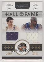 Karl Malone, John Stockton #/50