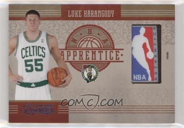 2010-11 Timeless Treasures - NBA Apprentice Materials - NBA Logoman Prime Laundry Tags #39 - Luke Harangody /5